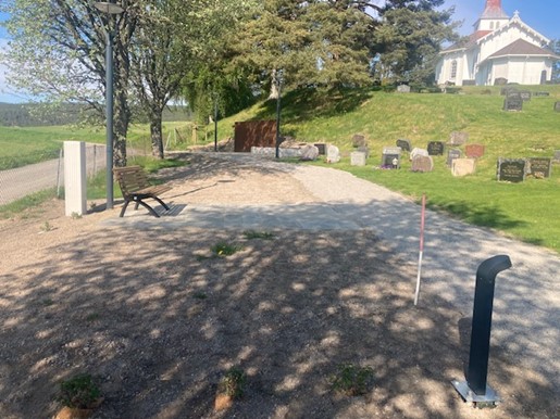 Navnet minnelund Hval kirkegård